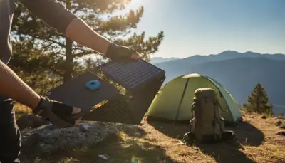 Faltbare Solarpanels: Energie für unterwegs