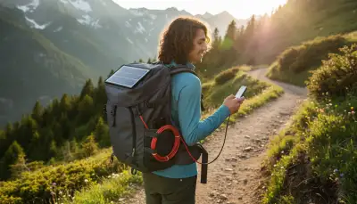 Immer geladen: Dein Solar-Rucksack