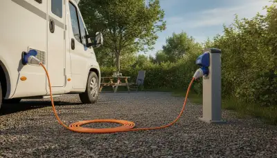 Sicherer Strom, wo Sie ihn brauchen: Das robuste CEE Verlängerungskabel 10m für Wohnmobil & Co.