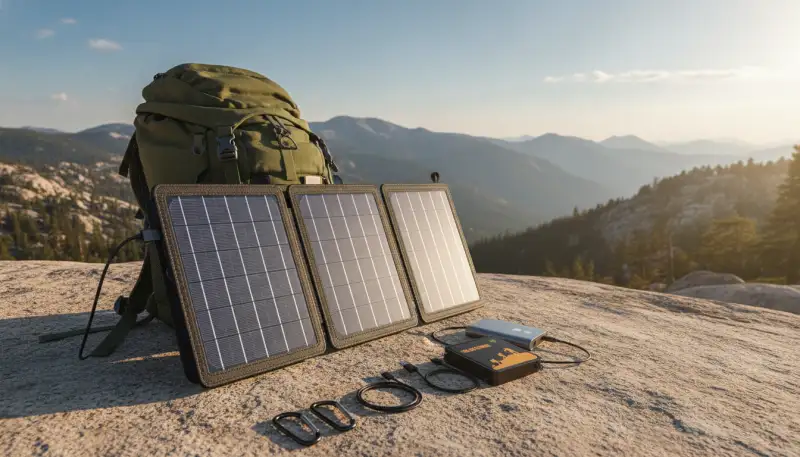 Kompakte USB-Solarpanels: Immer Strom