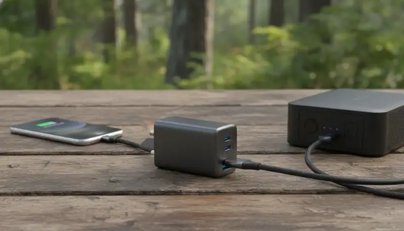 Schnellladen mit USB-C: Effizienz für Powerstations