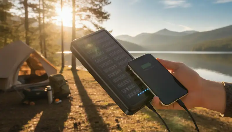 Solar Powerbank: Autarkie für unterwegs