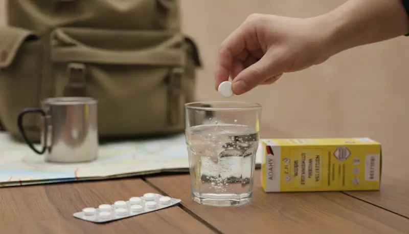 Trinkwasser sichern: Tabletten für den Notfall